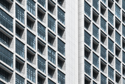Full frame shot of apartment building