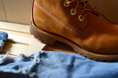 Close-up of shoes