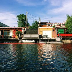 Built structures in water