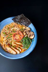 Close-up of food in plate