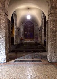 Interior of corridor