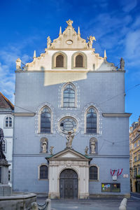 Low angle view of church