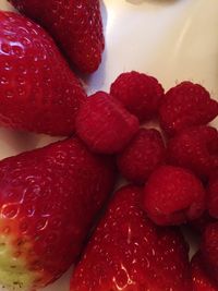 Close-up of strawberries