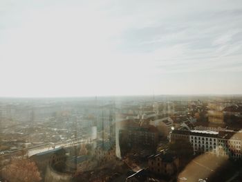 Cityscape against sky