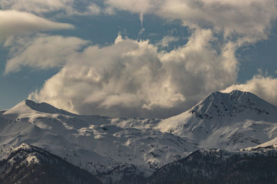 Julian alps in winter