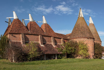 Traditional building against sky