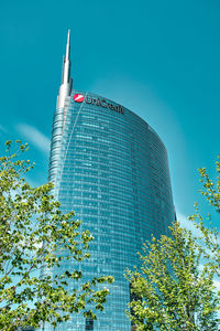 Low angle view of building against sky