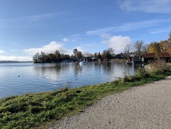 Lake starnberg at morning sun