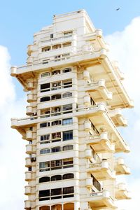 Low angle view of building against sky