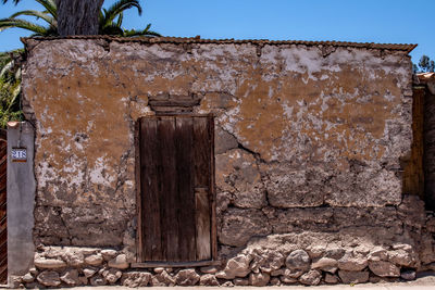 Old weathered wall