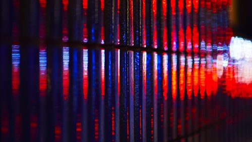 Close-up of orange wall