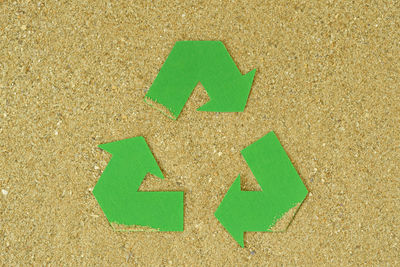 High angle view of text on paper