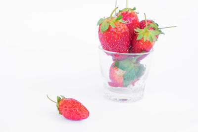 Close-up of strawberries