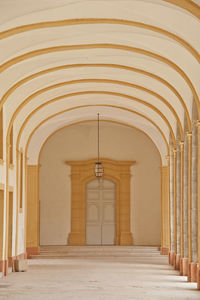 Corridor of building