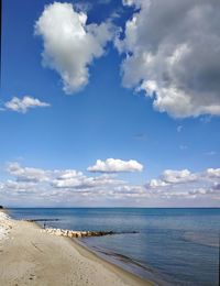 Sea and clouds