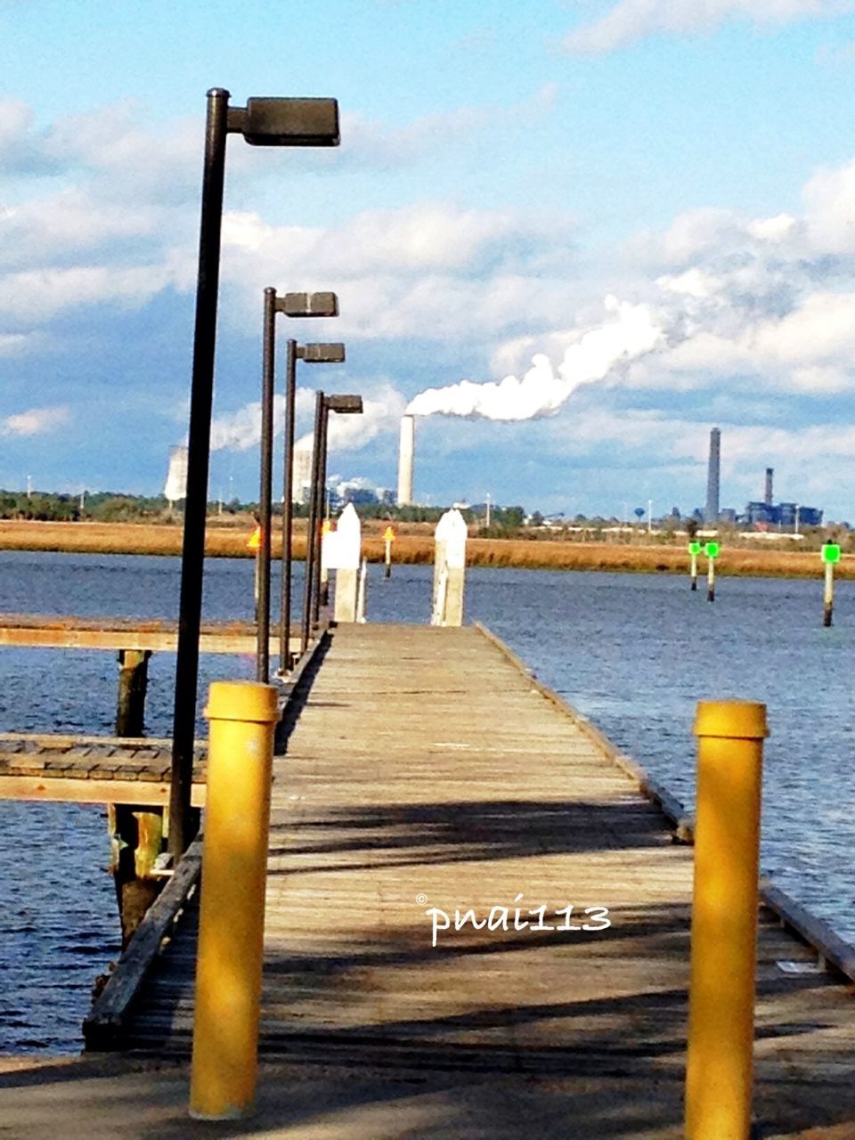 water, pier, sky, sea, railing, the way forward, jetty, transportation, wood - material, cloud - sky, tranquility, tranquil scene, nautical vessel, cloud, lake, nature, wood, scenics, built structure, mode of transport