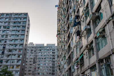 Residential area in hong kong 