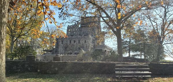 View of old ruin building