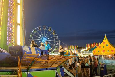 Ferris wheel against sky