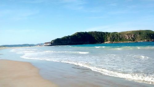 View of beach against sky