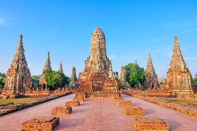 Wat chaiwatthana ram,landmark in thailand.