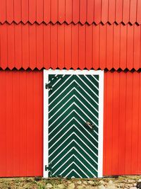 Full frame shot of wooden wall