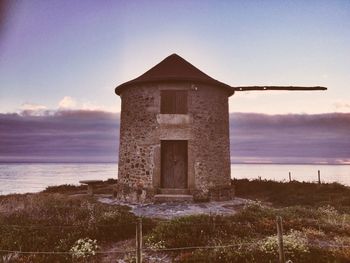 Lighthouse against the sky