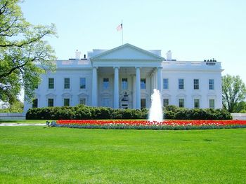 Facade of building with lawn in foreground