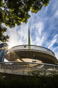 Low angle view of bridge