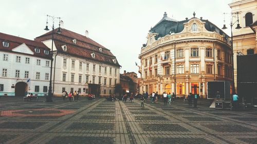 View of buildings in city