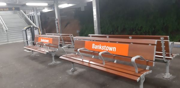 Empty seats in bus