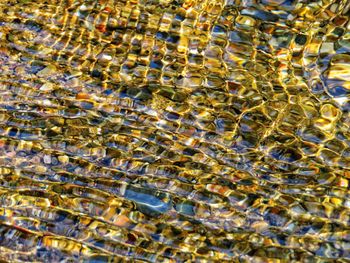 Full frame shot of rippled water