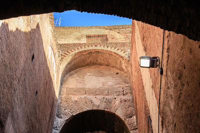 Interior of old building