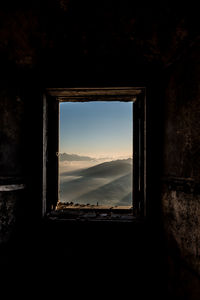 Window of old building