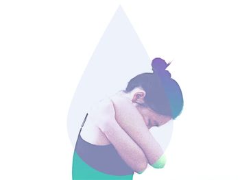 white background