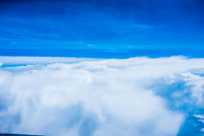 Low angle view of clouds in sky