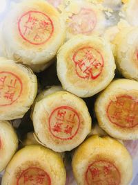 Full frame shot of food