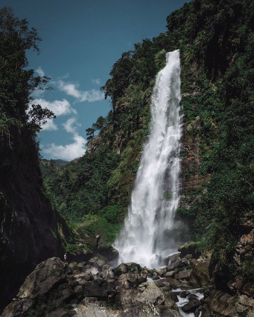 VIEW OF WATERFALL