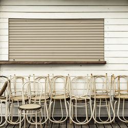 Close-up of pipes against building