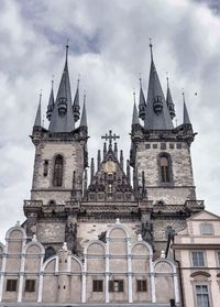 Low angle view of cathedral against sky