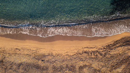 Aerial view of beach