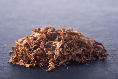 Tobacco on the table