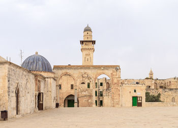 View of historic building against sky