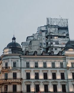 Low angle view of building against sky