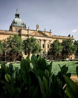 View of historic building against sky