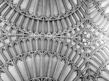 Low angle view of ceiling