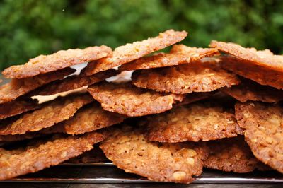 Close-up of cookies
