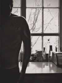 Close-up of woman in bikini