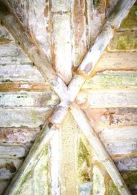 Full frame shot of stone wall