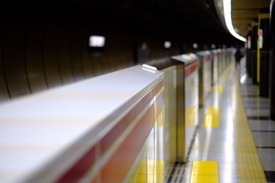 Illuminated escalator